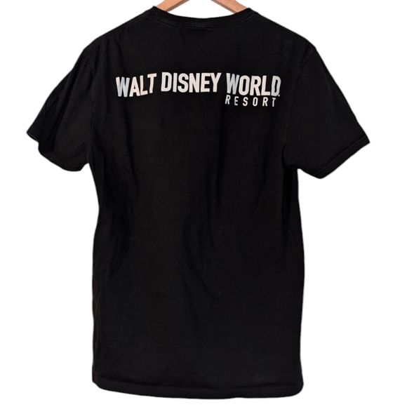Walt Disney Coca Cola Mickey Mouse Logo Short Sleeve Crew Black Tee Shirt Top - Picture 2 of 5